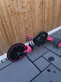 huffy green machine pink 16 inch